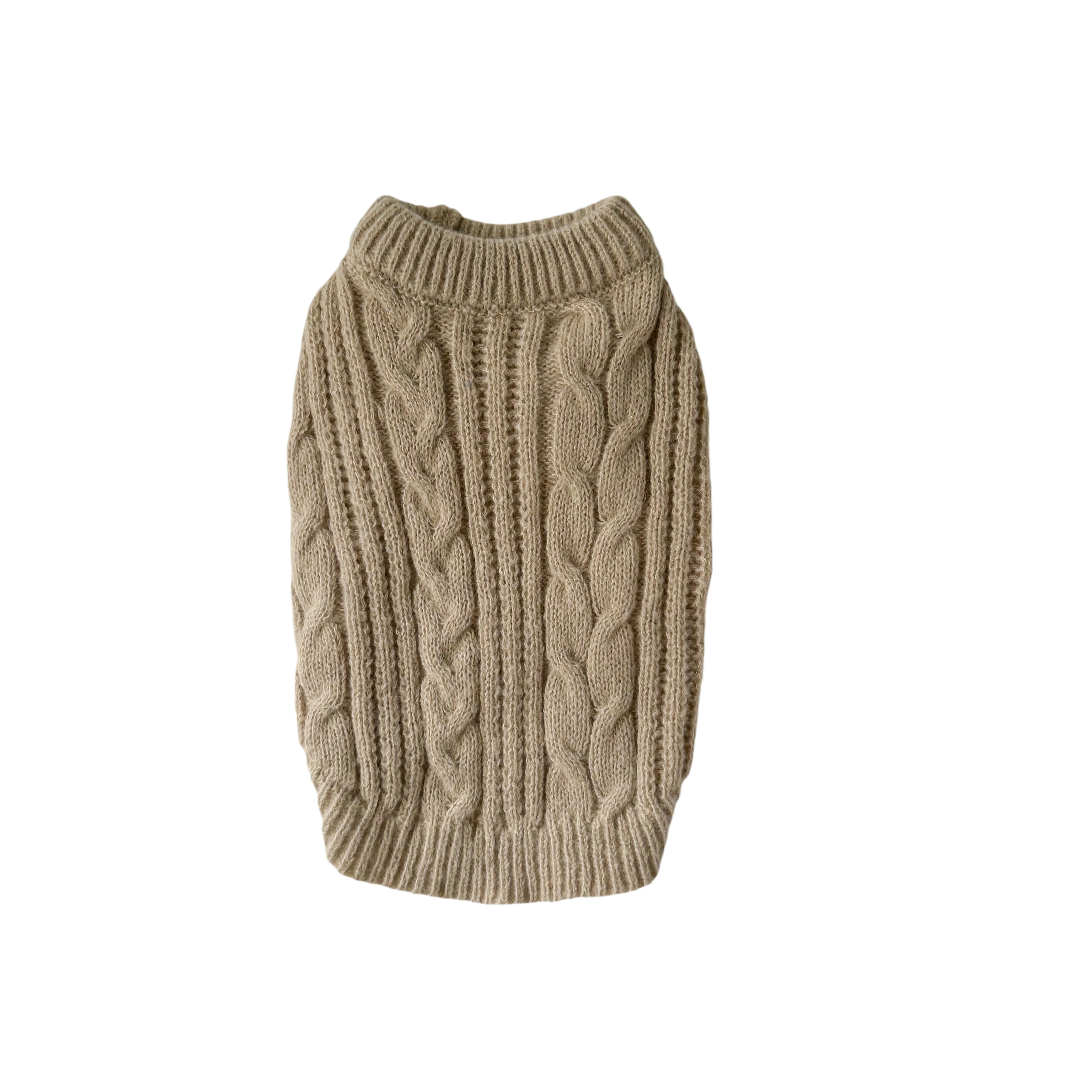 Beige Knit Sweater